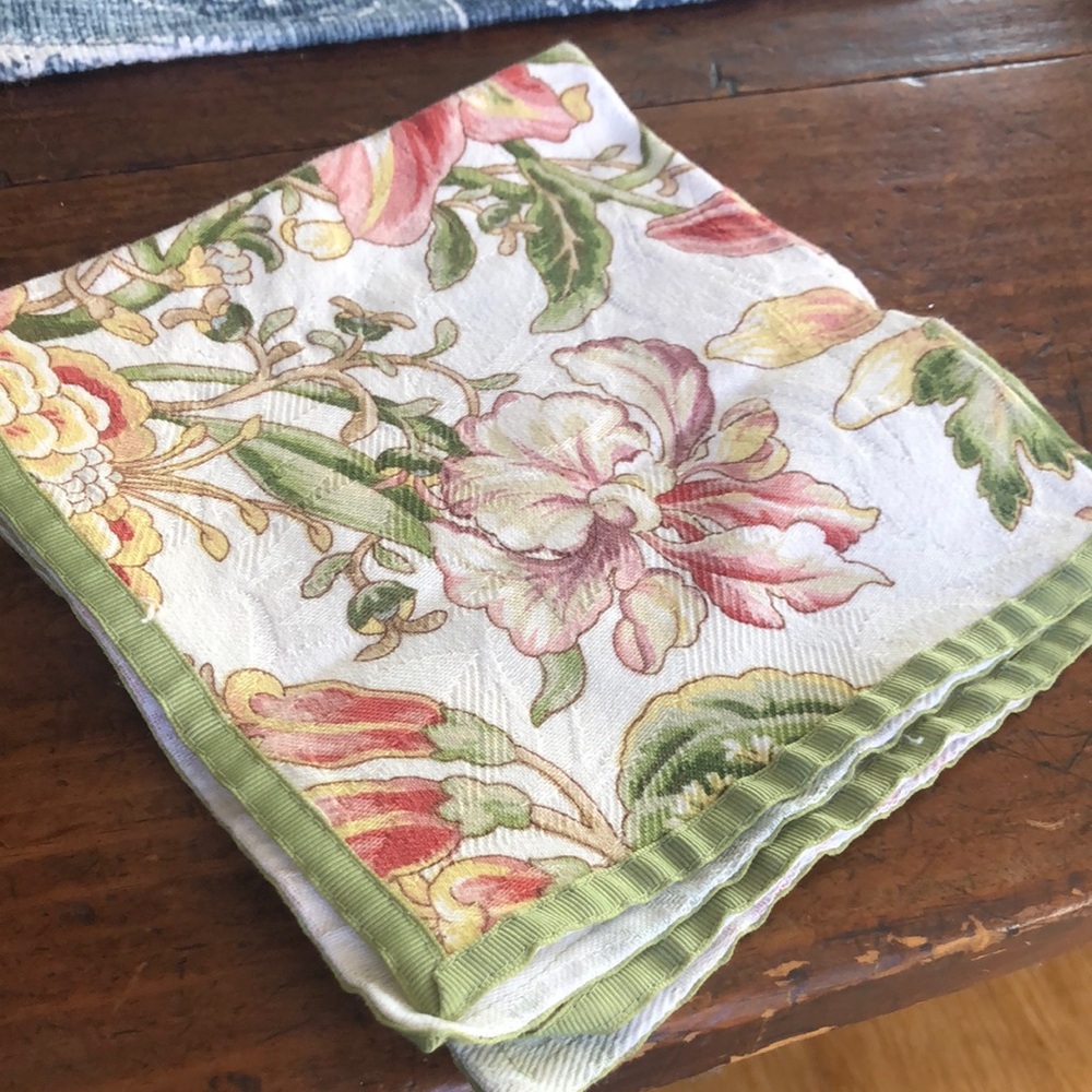 Floral Patterned Fabric - Picture 2 of 6